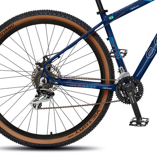 Bicicleta 29 Colli Hills 24v Shimano Acera Cor Azul