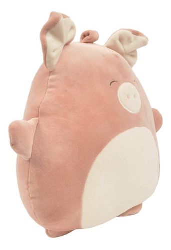 Cojín De Peluche En Forma De Cerdito 30 X 30 X 12 Cm