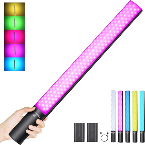 Kit Led Rgb 20w 4400mah 2500-8500k 40 Efectos