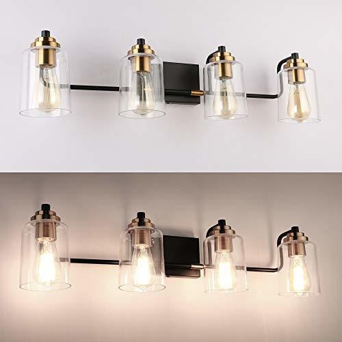 Lámpara Vintage Baño 4 Luces.