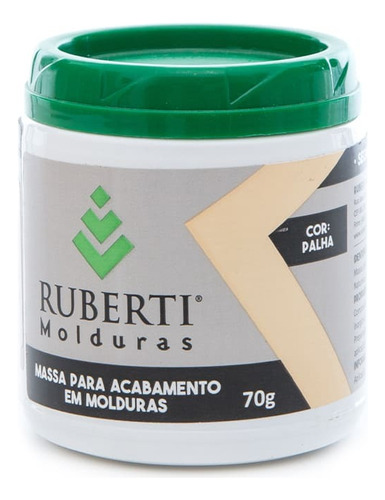 Massa Pronta P/ Acabamento De Molduras C/ Secagem Rápida Cor Palha