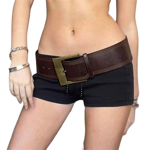 Cinturón Ancho For Mujer, Estilo Bohemio Clásico