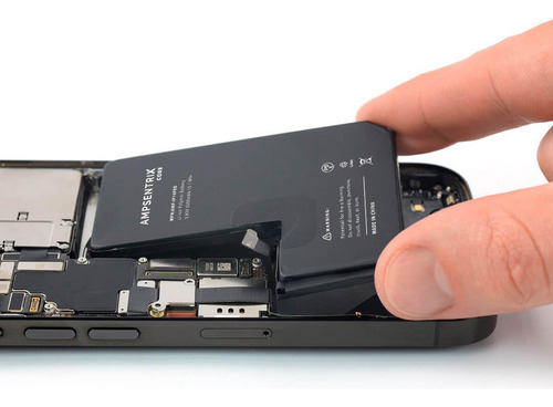 Cambio Bateria Ampsentrix Para iPhone 14 Pro Colocacion