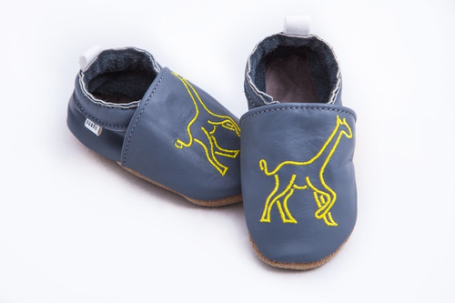 Imagen 7 de 9 de Suabs, Jirafa Gris. Zapatos Para Bebé Niño.