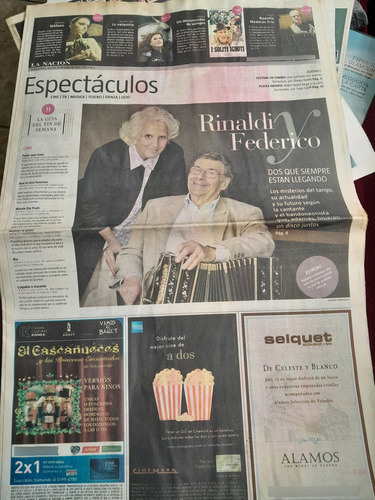 Diario La Nación Espectáculos Rinaldi Federico 13 05 2011