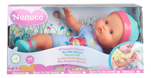 Muñeca Bebe Nenuco Soft C/chupete 30 Cm Int 11261 Orig