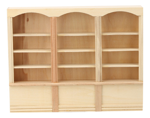 Librería Dollhouse, Tamaño 1:12 En Miniatura, Tamaño Mini
