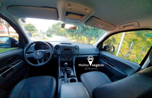 Imagem 10 de 14 de Volkswagen Amarok Se Cd 2.0 Tdi Diesel 2016 Preta