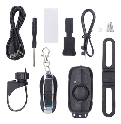 Conjunto De Alarma Inalámbrica Para Bicicleta, Control Remot