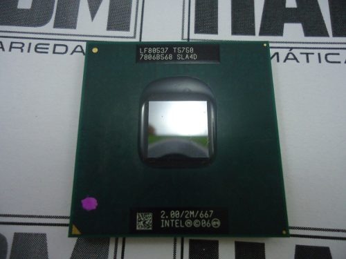 2.0ghz intel core 2 duo t5750 2.0ghz intel core 2 duo t5750