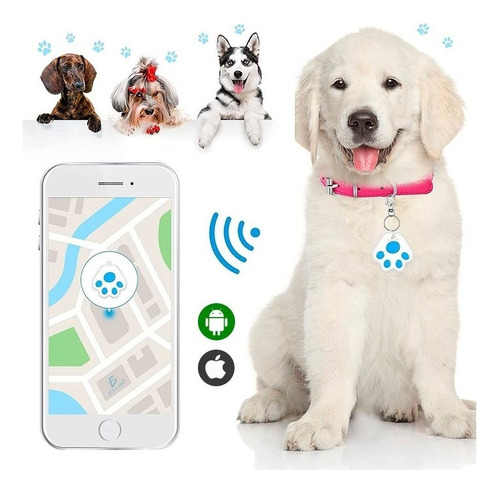 Localizador Bluetooth Gps Mascotas Celular Niños Rastreador 
