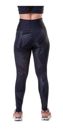 Imagen 5 de 12 de Calza Deportiva Dama Elite Diseño Tiro Alto Suplex Uv50+