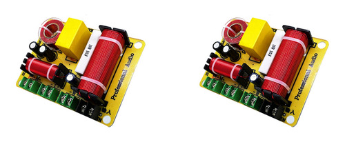 2 Separadores De Frecuencia De Altavoz De 3 Vías Y Filtro Cr
