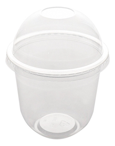Tazas Desechables For Mousse, 50 Uds., Pastel Con Tapa,