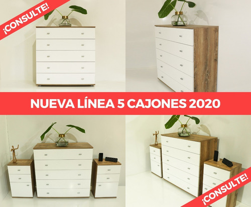 Cómoda Cajonera Wengue , Cedro, Roble De Mueblesrem