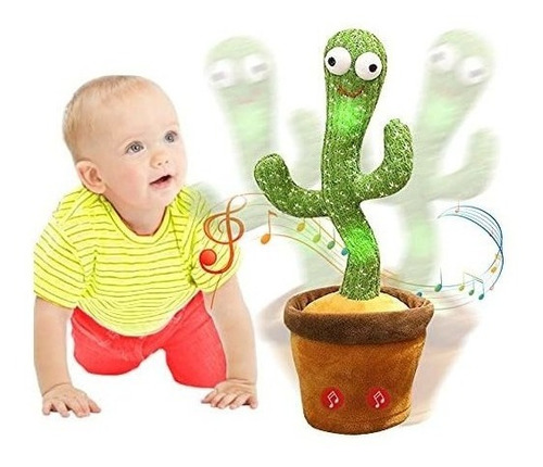 Cactus Electronico Que Repite Lo Que Dices Ideal Para Niños