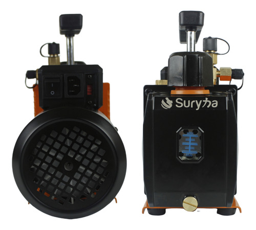 Kit Bomba Vácuo 7 Cfm Duplo Estágio Bivolt + Gás R32 3kgs