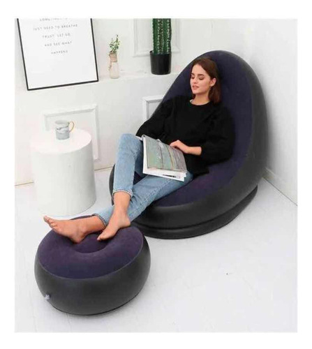 Sofa Puff Inflable 2pzs Super Confort