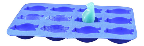 Molde De Silicona De Pingüino 3d Topolmold Molde De Cubitos