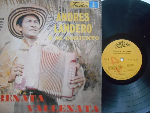 Andres Landero Conjunto Serenata Vallenata Lp Vinilo 1971 (Usado)
