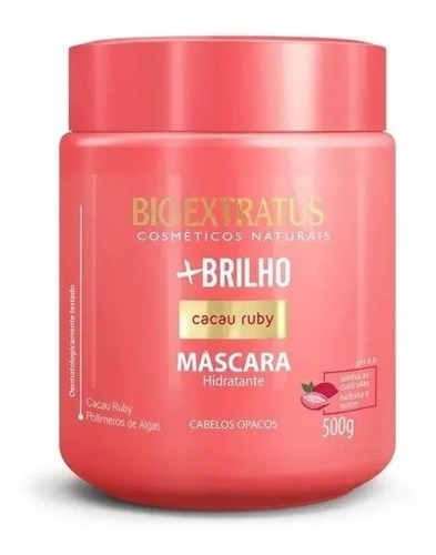 Bio Extratus Mascara +brilho Cabelo Brilho Incrível 500gr