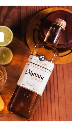 Cachaça Matuta Mel E Limão 300 Ml Abelha Rainha Pequena Mini