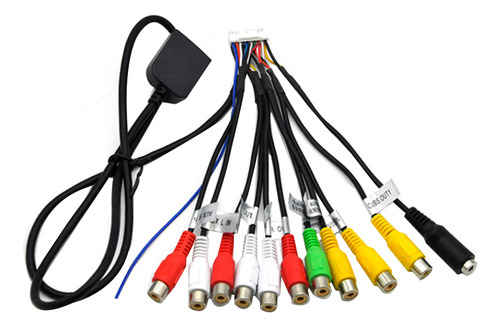 Cable De Salida Rca Para Radio Estéreo De Coche, Adaptador D