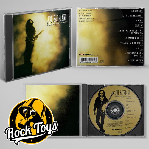 Joe Satriani - The Extremist 1992 Cd Vers. Usa (Reacondicionado)