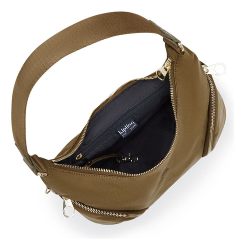 Cartera Mujer Kipling Ilie Marrón Color Café