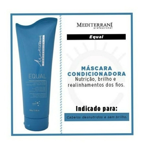 Equal Cond. Mask 200ml (nova Formula) Nutrição Mediterrani