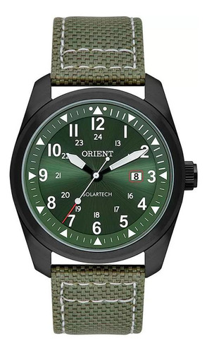 Relógio Orient Solartech Hulk Verde - Mpsn1004 E2eb