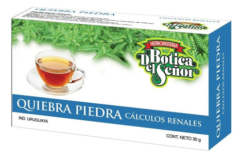 Pack De 2 Té Quiebra Piedra Botica Del Señor 30g