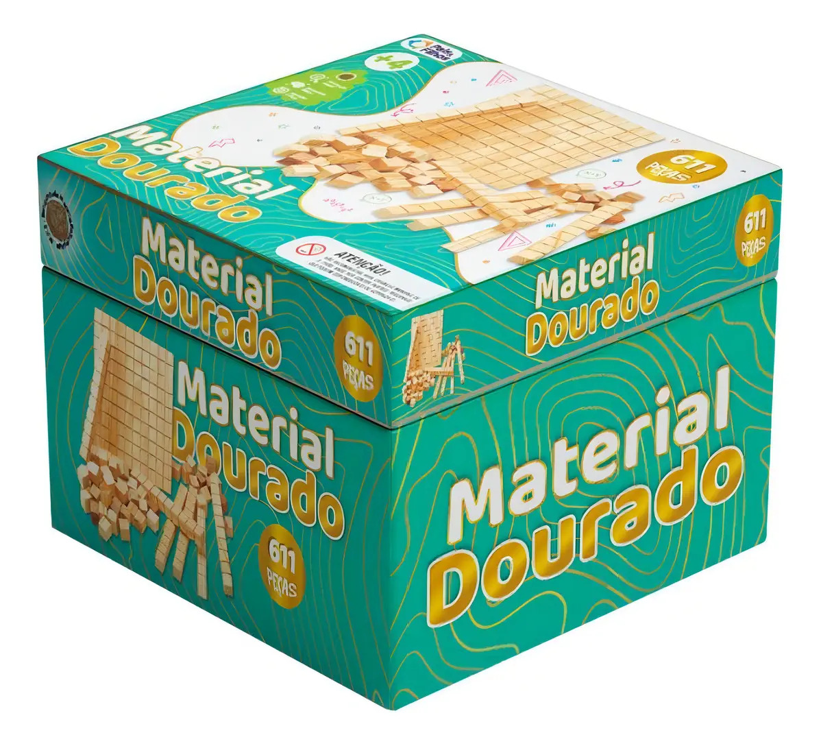 Como Comprar: o que comprar, quanto pagar e onde 9 Material Dourado Educativo 611 Peças Pais e Filhos Jogo…