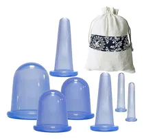 Comprar Kit 7 Ventosa Cup Massagem Vácuo Celulite, Gordura, Flacidez