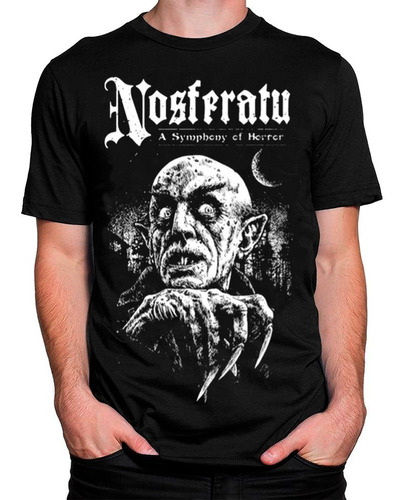 Playera Nosferatu Vampiro Horror Cthulhu Lovecraft Halloween