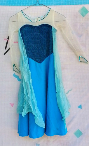 Disfraz De Elsa (frozen) Para 10 Años. 11$.