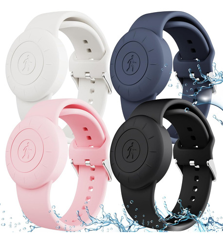 Pulsera Airtag Impermeable Hlhgr Para Ninos, Pulsera Airt...