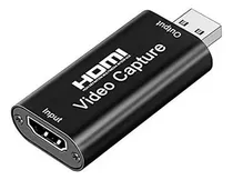 Comprar Capturadora Video Hdmi Usb 1080p Y 4k Para Obs Vlc Amcap