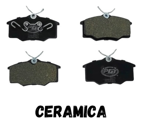 Pastilla De Freno Ceramica Volkswagen Gol 1.8 Cortas 02 8284