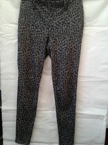 Calzas Animal Print En Excelentes Condiciones Talle M