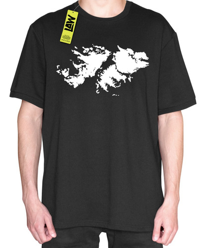 Remera Las Islas Malvinas - Argentinas - 100% Algodón Unisex