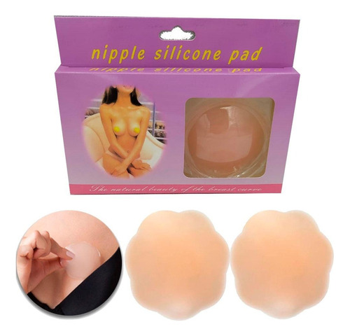 Par De Pezoneras Tapa Pezon De Silicona Nipple Pad