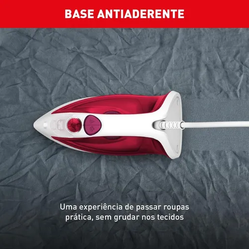 Ferro A Vapor Arno Essentialgliss Base Antiaderente Fmq 127V
