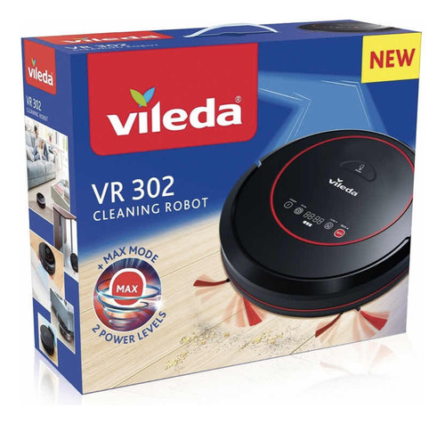 Aspiradora Robot Vileda Vr302 22w 0.5lt 65db 90min Control R