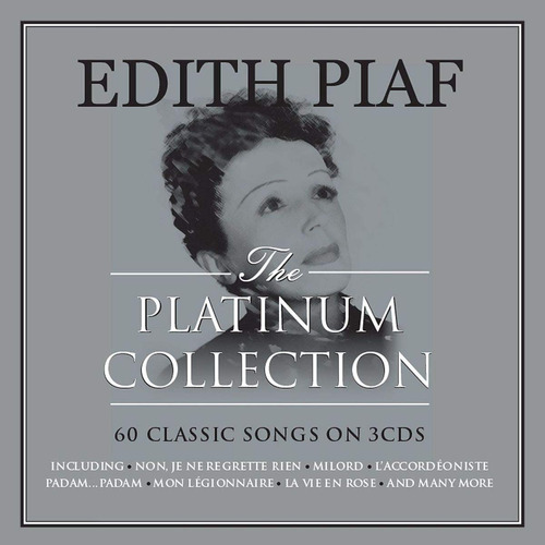Edith Piaf The Platinum Collection 3cd Import.nuevo En Stock