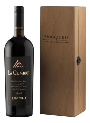 Vino Icono Errázuriz La Cumbre Syrah  750cc