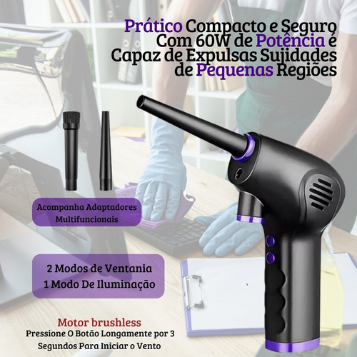 Mini Dust Blower Air Computer Cleaning Usb Portable