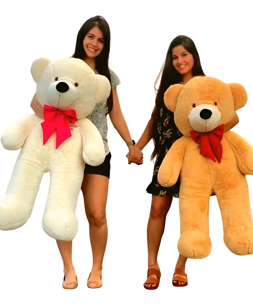 Urso Gigante Grande Pelúcia Teddy Bear 90cm - Nacional LuckBaby