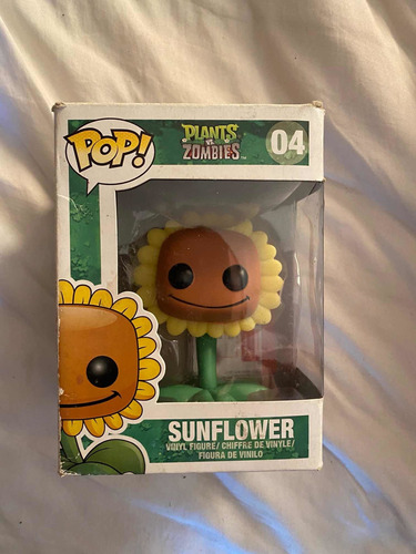 Funko Pop Plants Vs Zombies Sunflower Original Plantas