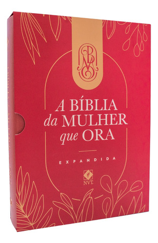 A Bíblia da Mulher que Ora - Expandida (Vinho), de Omartian, Stormie. AssociaÇÃO Religiosa Editora Mundo CristÃO em português, 2021
